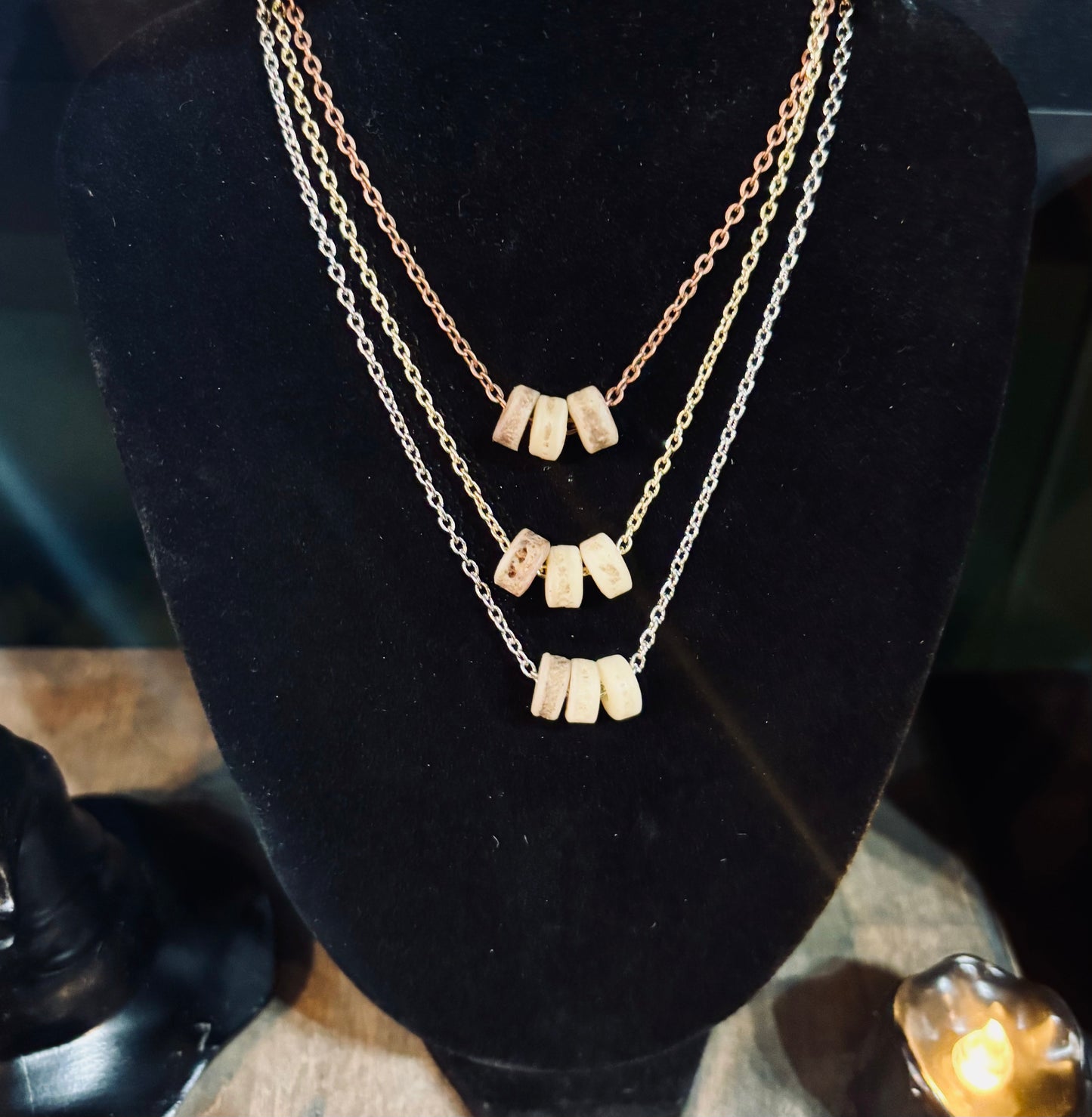 Real Human Skull Beads N600