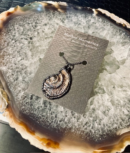 Ammonite Bismuth Pendant N219