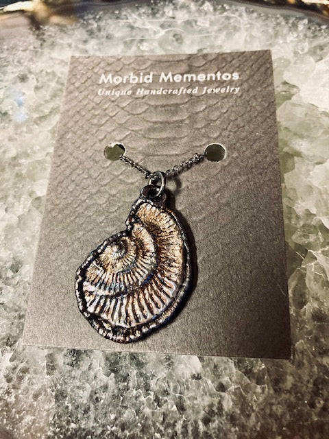 Ammonite Bismuth Pendant N219