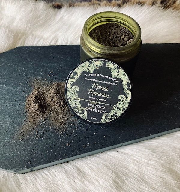 Haunted Cemetery Graveyard Dirt R213