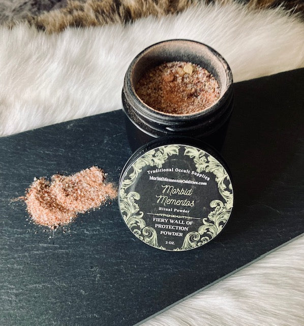 Fiery Wall of Protection Ritual Powder R207