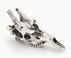 Bronze Skull Replica Pendants N237