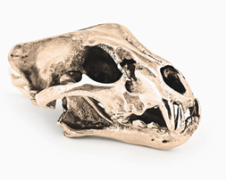 Bronze Skull Replica Pendants N237