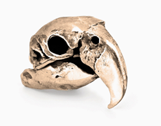 Bronze Skull Replica Pendants N237