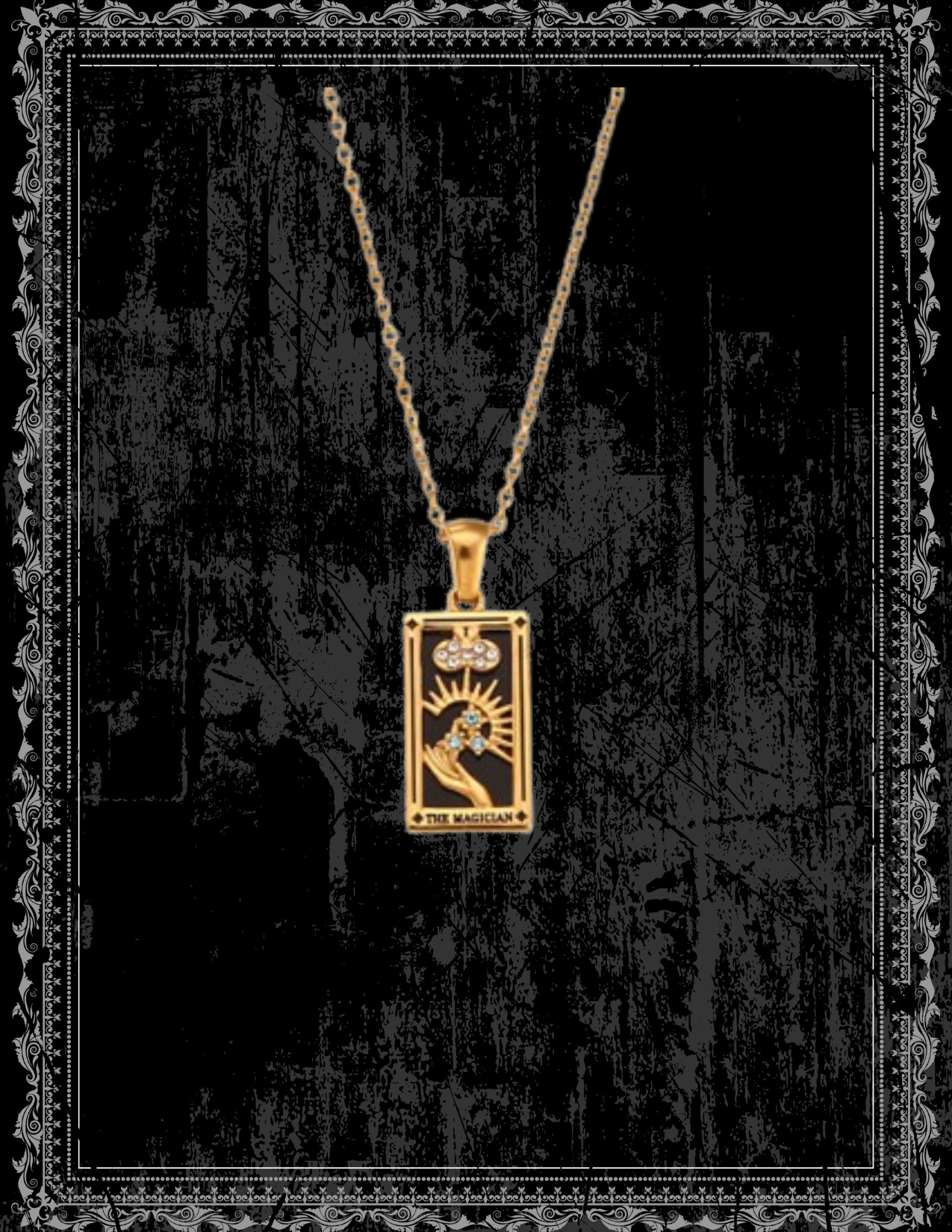 Tarot Card Necklaces N233