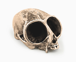 Bronze Skull Replica Pendants N237