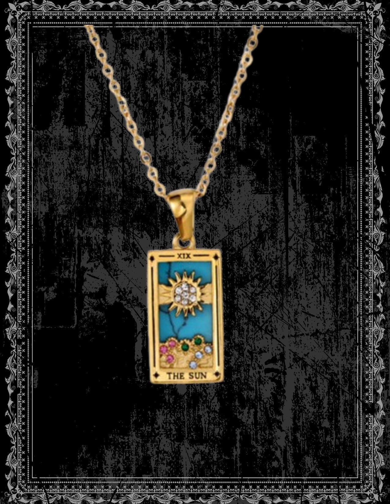 Tarot Card Necklaces N233