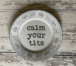 Vintage Profanity Plates D374