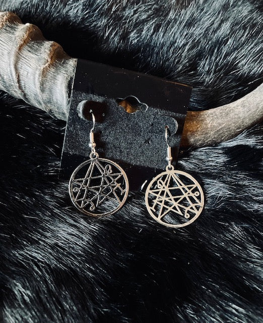 Occult Dangle Earrings E237