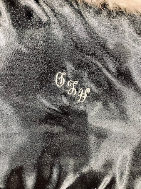 Vintage Real Raccoon Fur Shawl