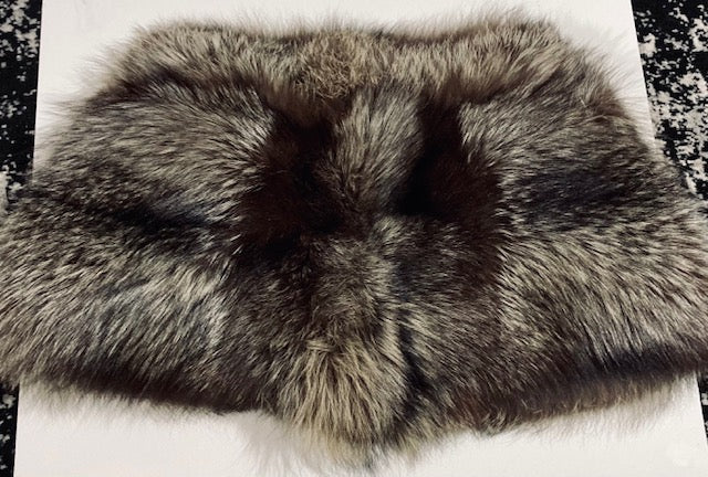 Vintage Real Raccoon Fur Shawl