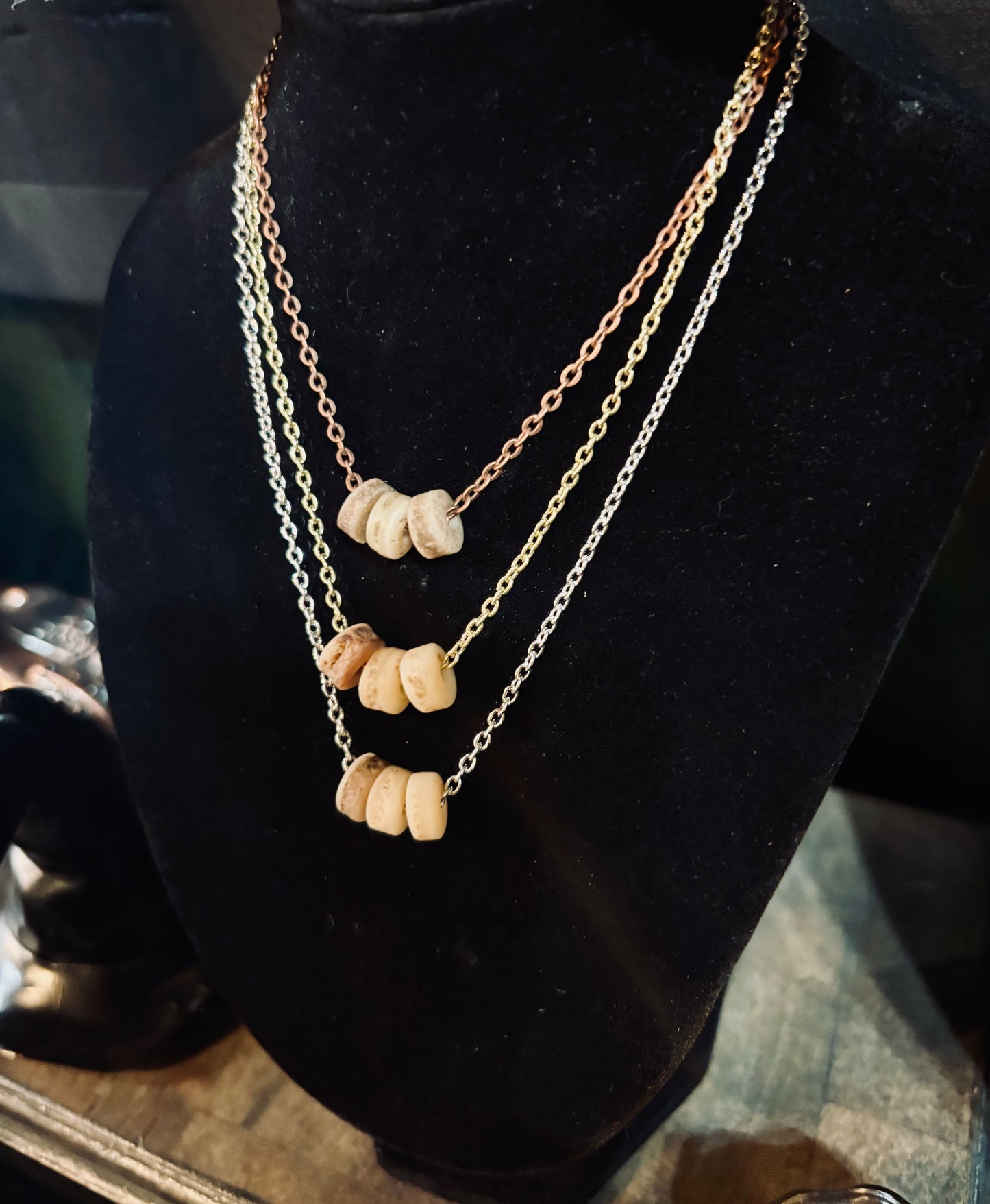 Real Human Skull Beads N600