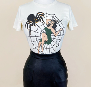 Spider Lady Web Tee G242