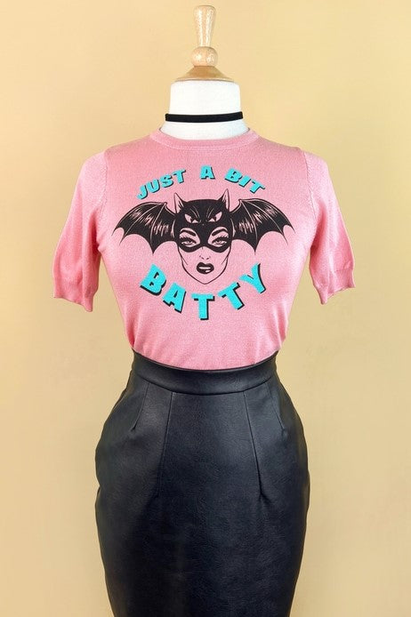 A Bit Batty Sweater Medium G261