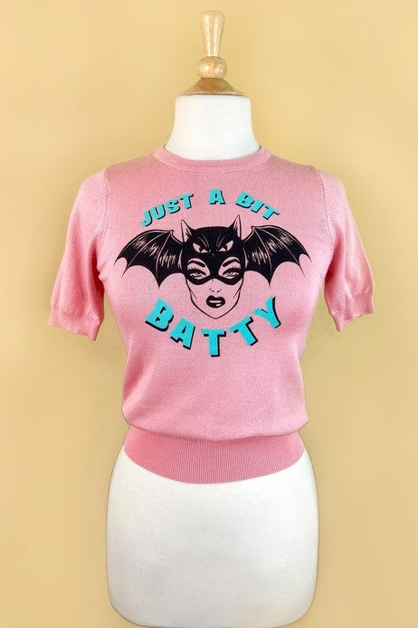 A Bit Batty Sweater Medium G261
