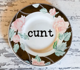 Vintage Profanity Plates D374