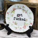 Vintage Profanity Plates D374