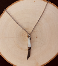 High Heel Knife Necklace N379