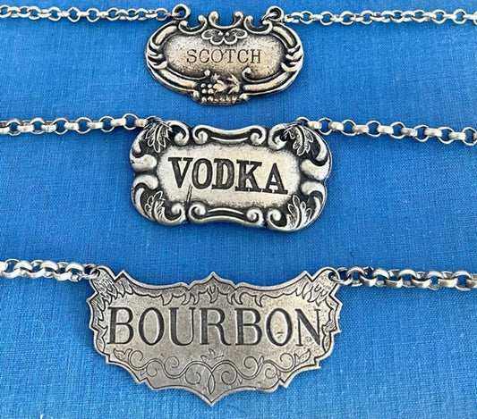 Vintage Liquor Tags N566