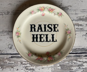 Vintage Profanity Plates D374