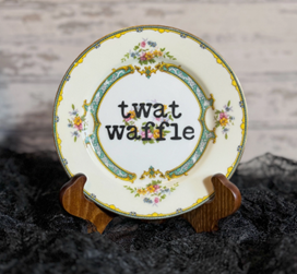 Vintage Profanity Plates D374