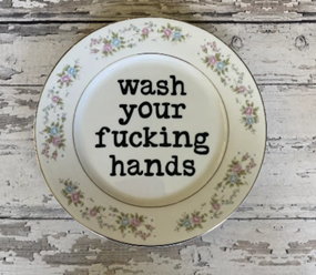 Vintage Profanity Plates D374