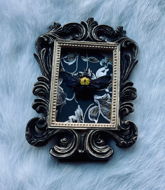 Yellow Carpenter Bee Frame d464